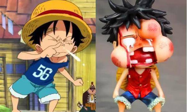 这些辣眼睛的动漫手办,忍了路飞,看到初音女神,我心态真的崩了_山寨