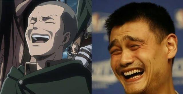 《进击的巨人》漫画里出现了很多表情包,漫迷们应该都有印象,谏山创在