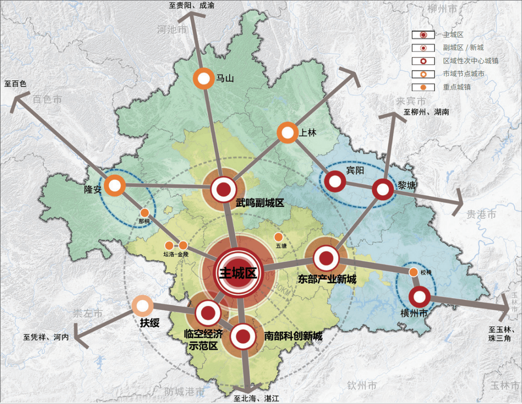 南宁中和镇未来规划图图片