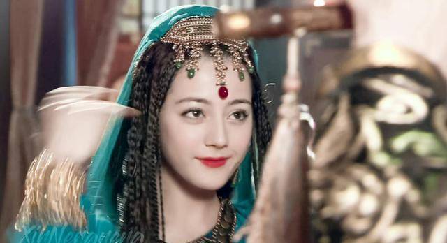 迪丽热巴古装剧的正确打开方式～_造型_异域_头顶