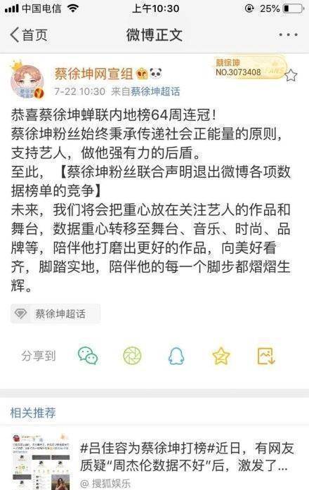 李现击败蔡徐坤，成为内地榜冠军，邓伦有望成为下周冠军？