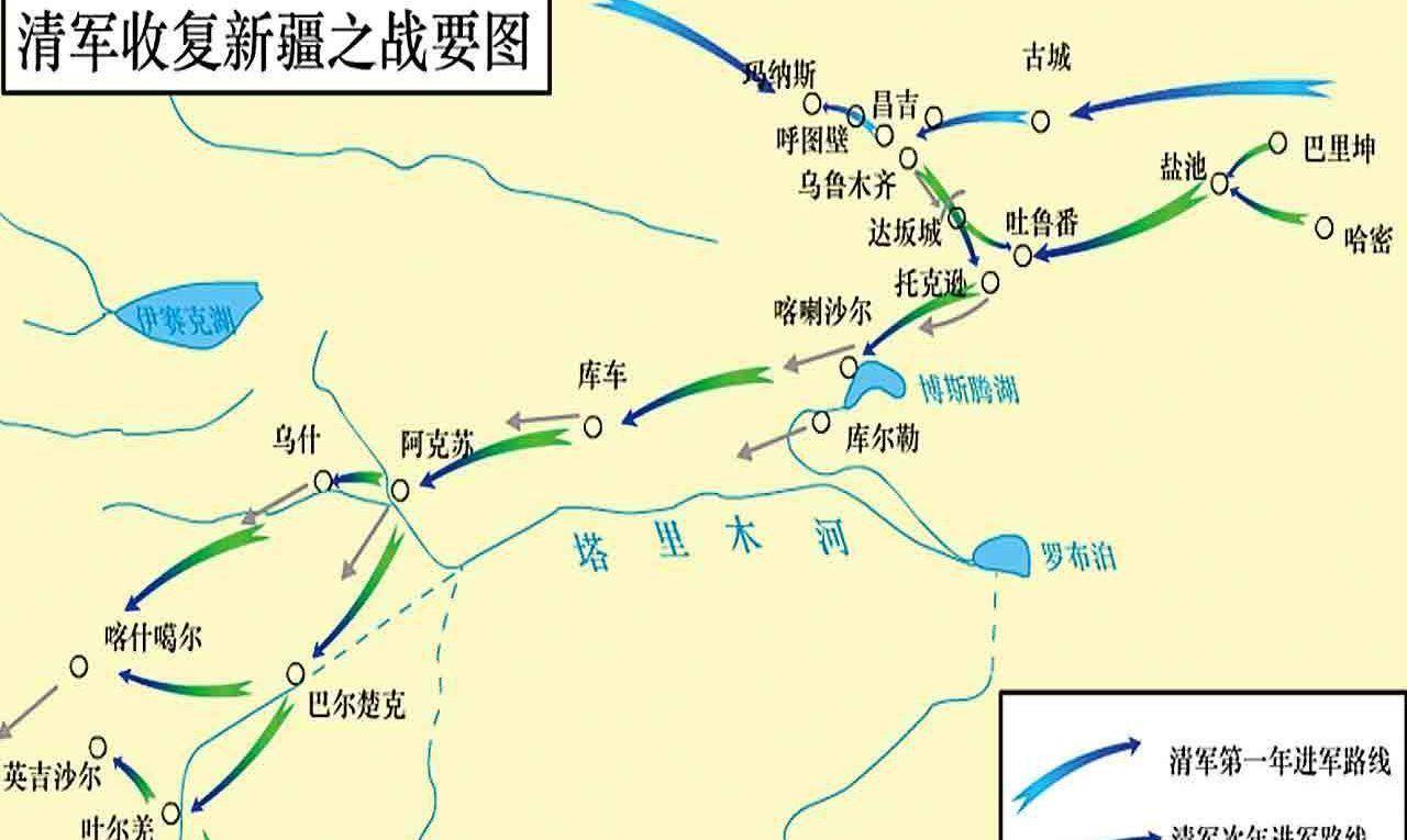 在抵达伊犁后,为何没能收复全境_沙俄_清朝_支持