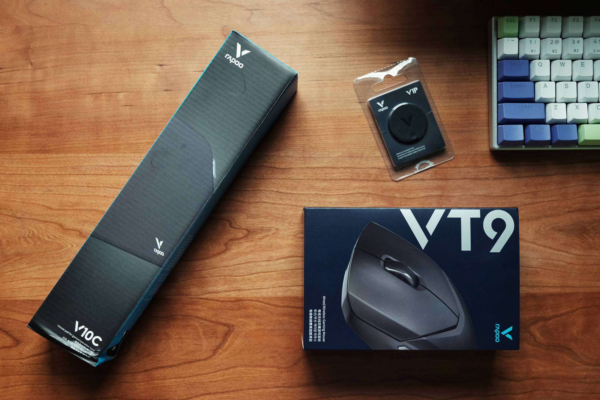 雷柏VT9游戏鼠标:3399引擎加持,补足无线充电,竟然还有隐藏模式?