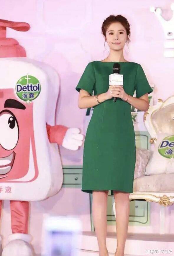 "时尚黑洞"林心如,粉色"蓬蓬裙"配黑鞋,颜色搭配奇怪_风格_紫色_灾难