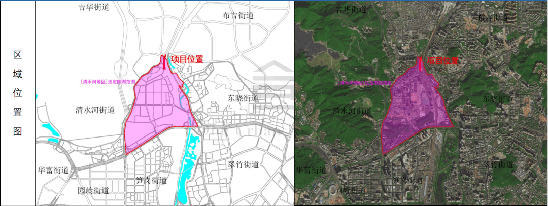 罗湖清水河村拆迁规划图片