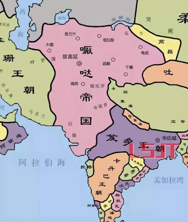 通过外交创造条件,突厥在短短20年就发展成为世界性的大国_波斯_西魏