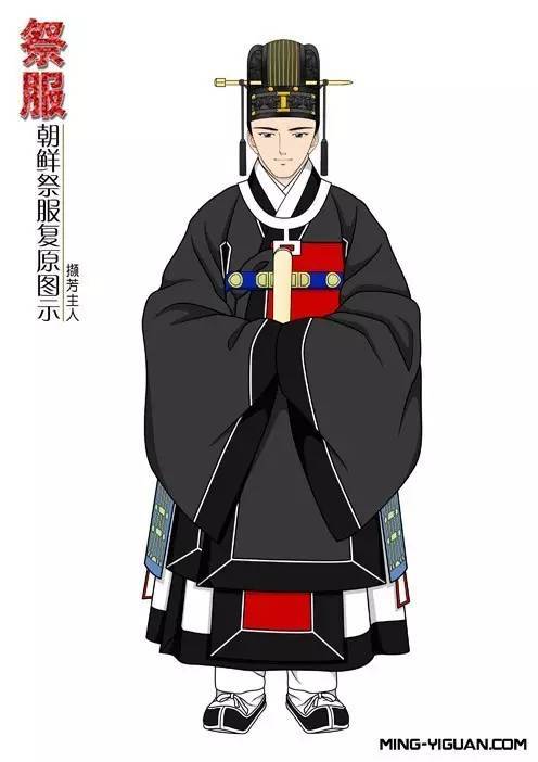 古代祭祀服饰考(一):男服_皇帝_百官_梁冠