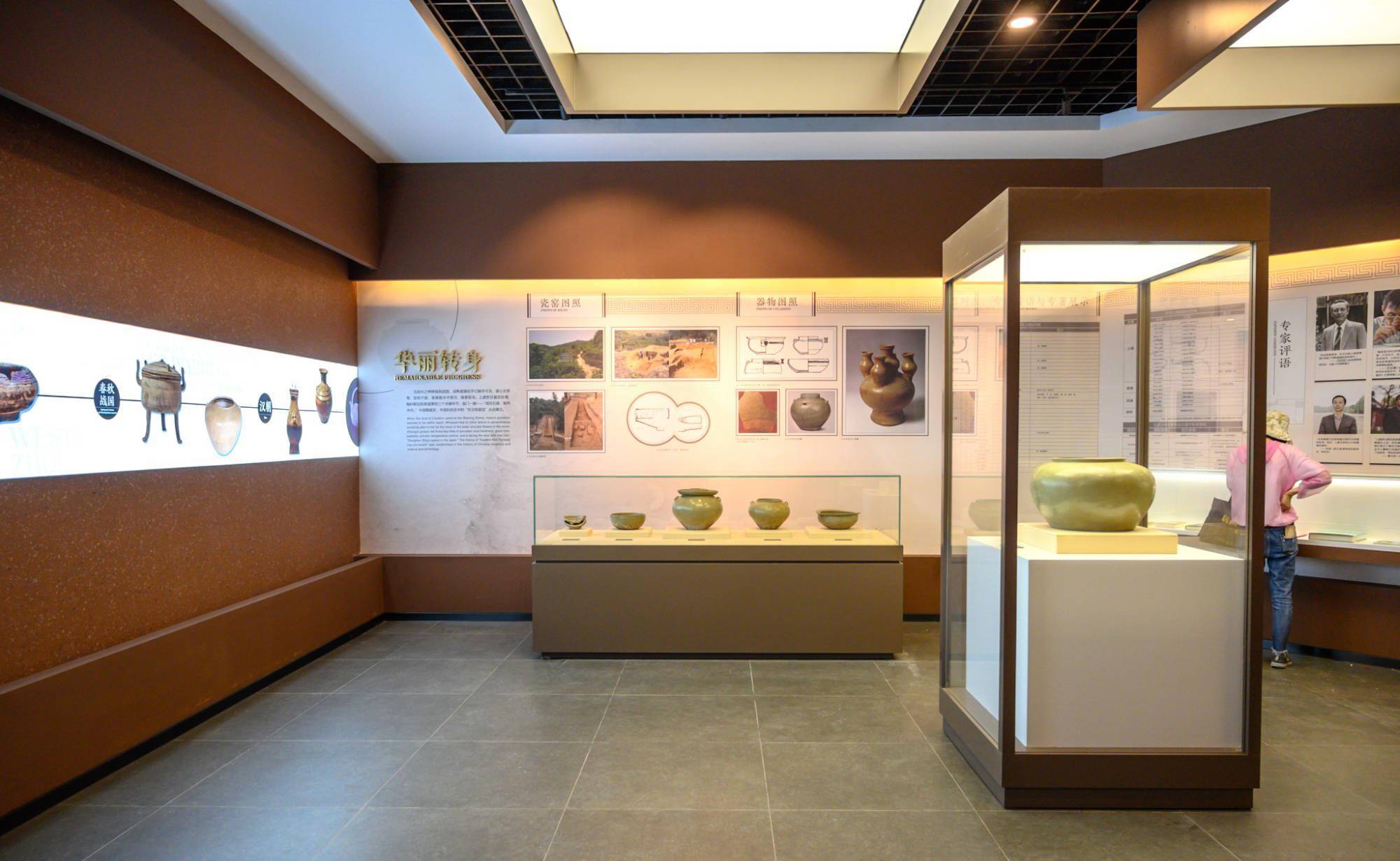 "瓷源之国"之上虞越窑青瓷陈列馆,了解瓷器前世今生的最佳去处_展厅
