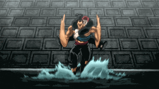 刃牙:烈海王吊打铎尔,铎尔舍命护烈,烈竟能水上行走!_兄弟_时候_会馆