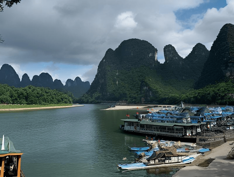 阳朔兴坪码头船票攻略2023(地址,线路,价格,线上预订)_竹筏_游船