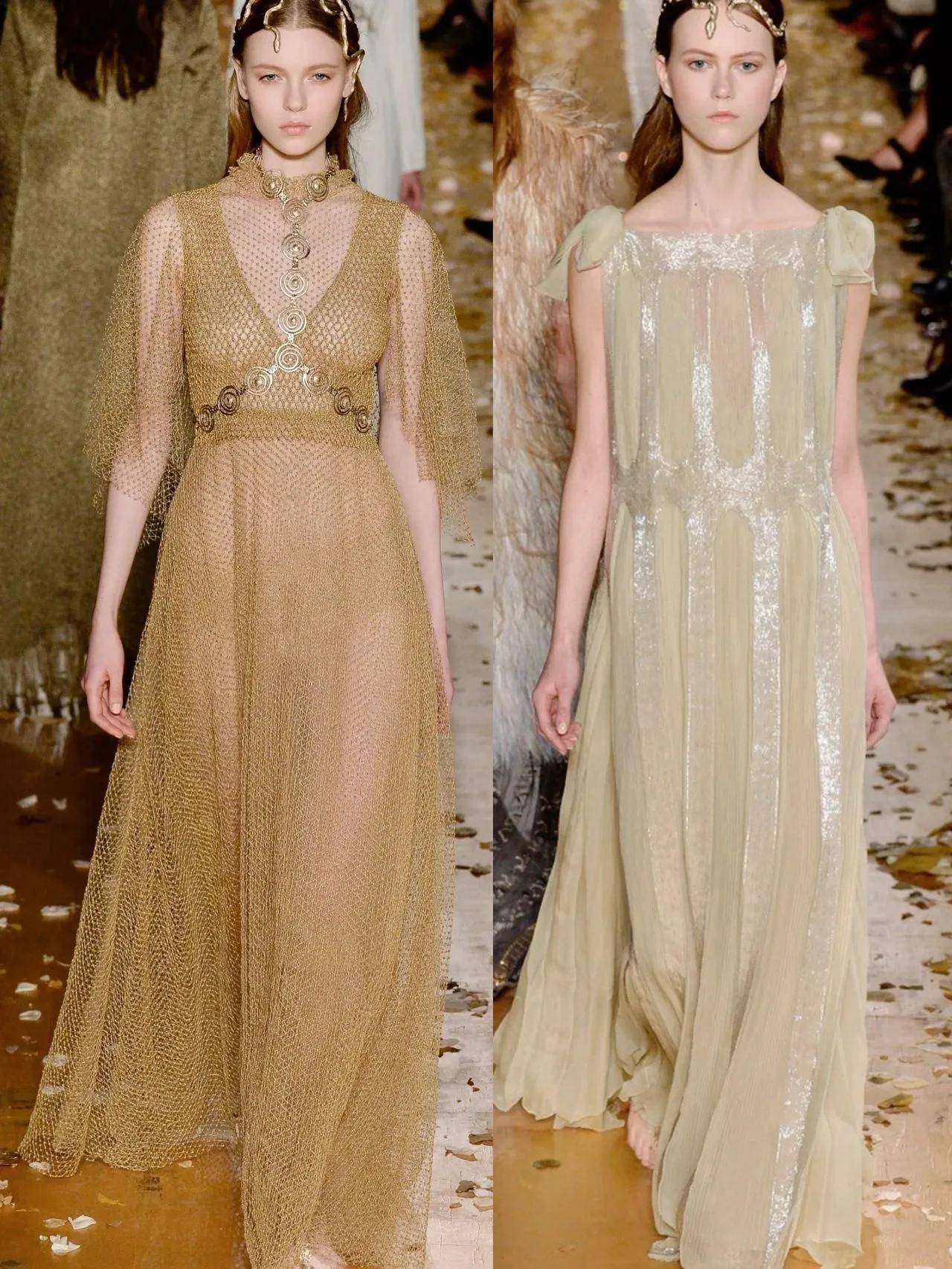 valentino2016春夏高定系列 - 古希腊女祭司_斯托拉_装饰_妇女