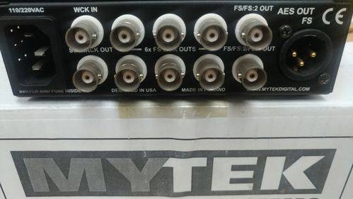 mytek studioclock 192cx 时钟同步器录音棚混音棚音视频时钟同步器