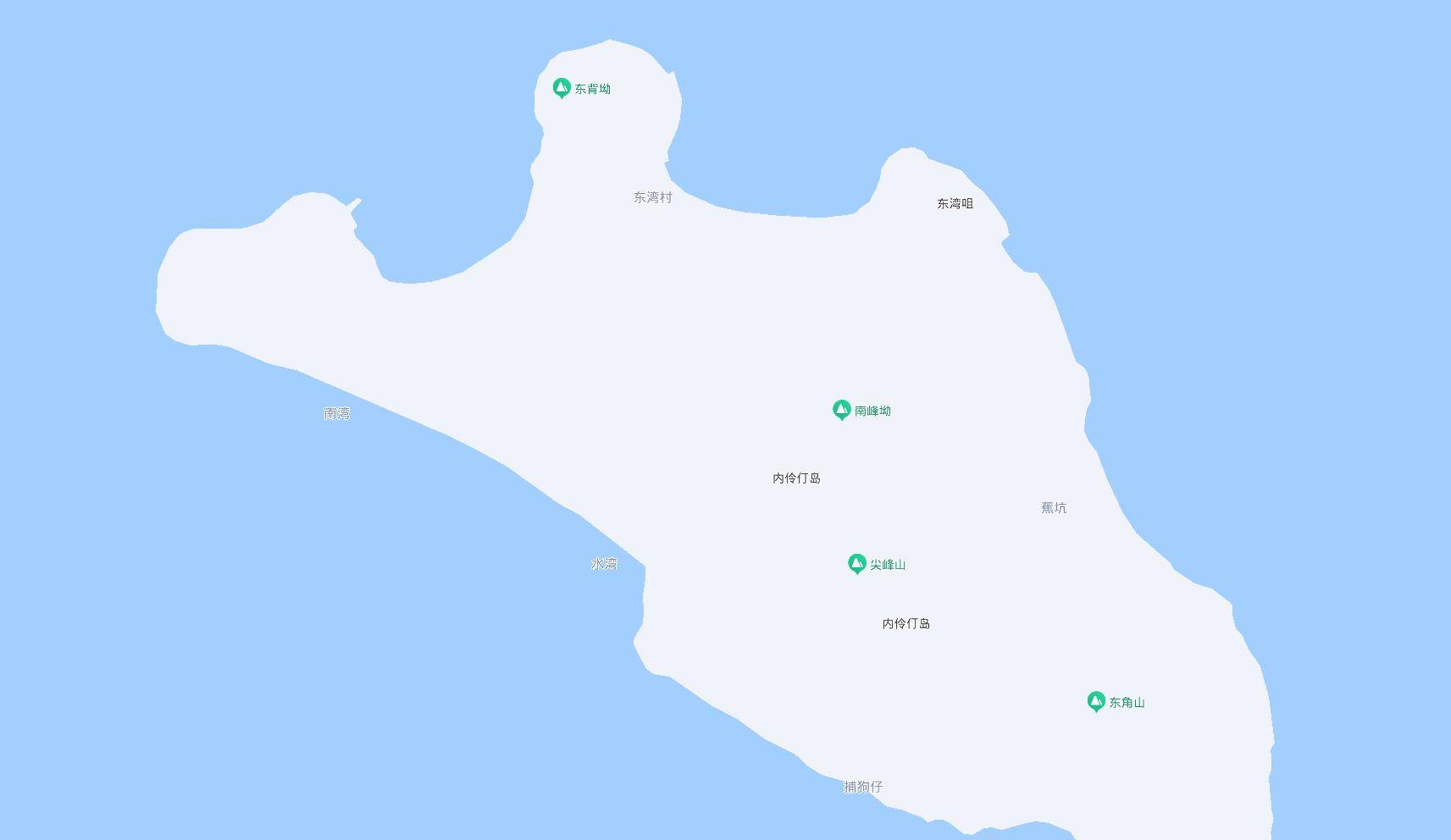 广东地理:内伶仃岛,深圳市最大的岛屿,面积4.84平方公里