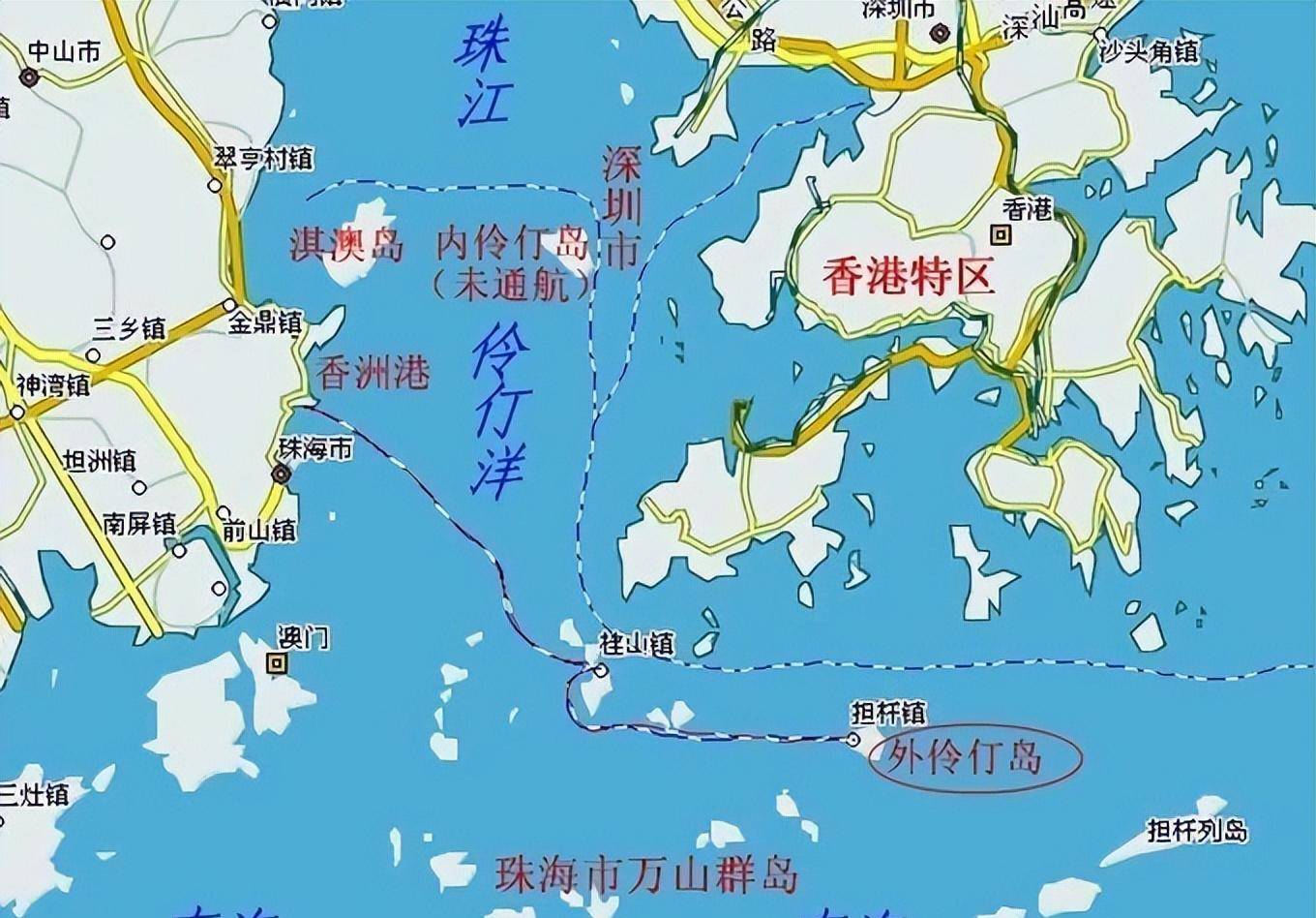 广东地理:内伶仃岛,深圳市最大的岛屿,面积4.84平方公里
