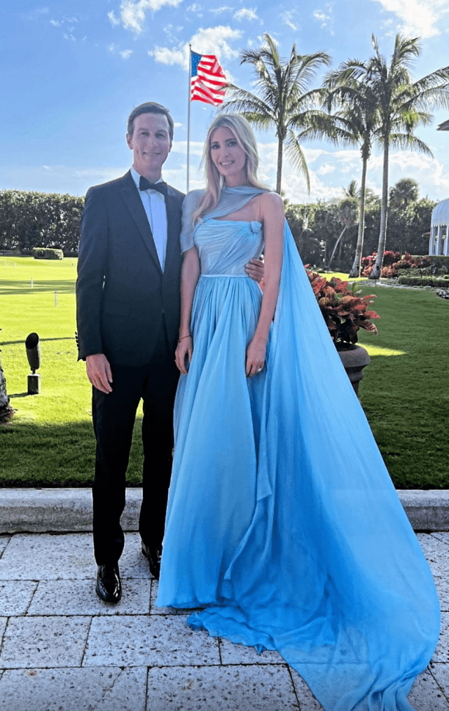 41岁伊万卡带全家赴妹妹婚礼,美若公主,踩"恨天高"直奔2米_感觉_大佬