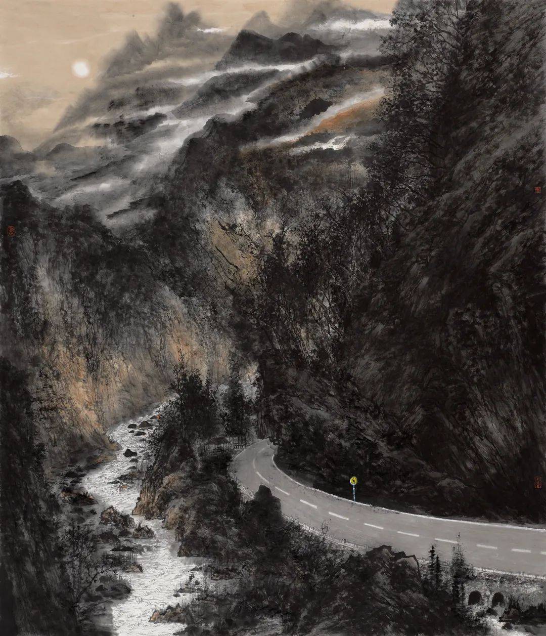 艺见对话|缘续:闽地山水入画来_沈逸舟_作品_中国