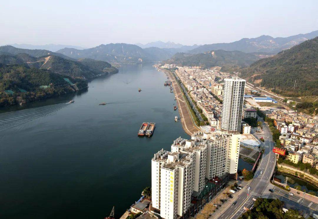 英德「连江口镇」扼守咽喉要地的广东省旅游名镇_浈阳_风景_北江