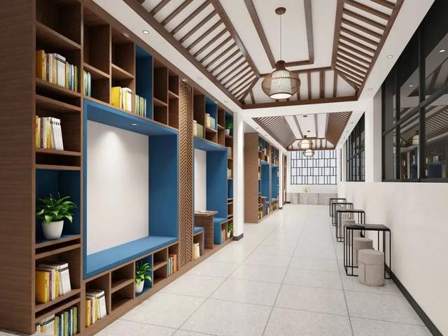 阅走廊 沁书香——校园文化走廊阅读空间设计案例_孩子_交流_重庆