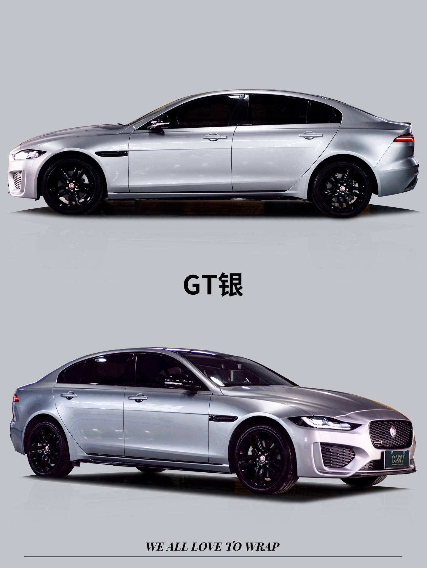 捷豹卡孚改色膜gt银,流露锋利又性感的疏离姿态_搜狐汽车_搜狐网