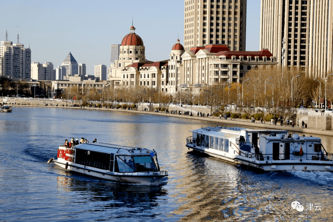 海河游船恢复运营!人气"爆棚"~_游客_天津_产品