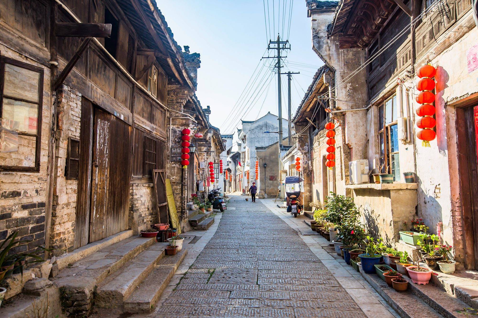 安徽池州东流古镇,文化底蕴深厚,历史传承千年,极具徽派特色_老街