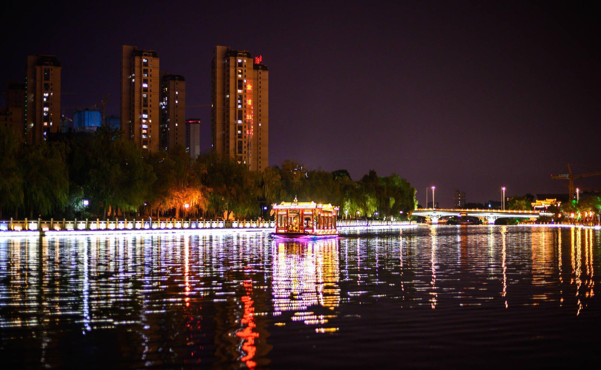 里运河夜色原来那么美!