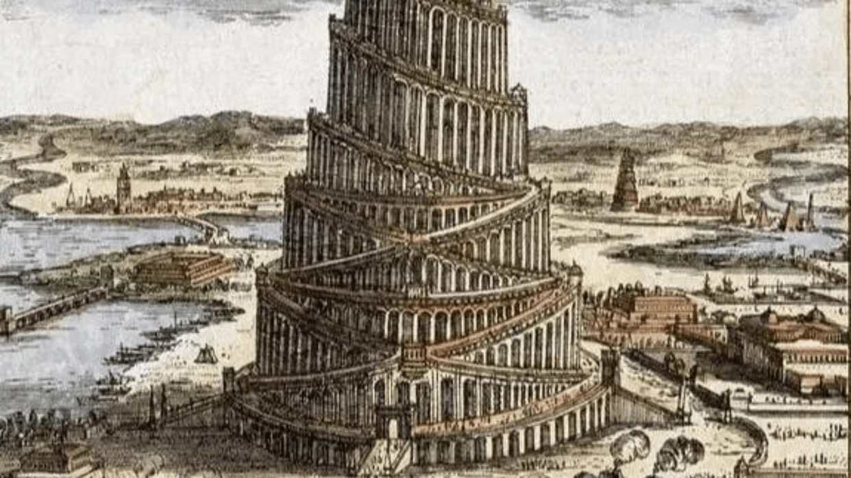 神为什么不让人建造巴别塔?在这之前只有一种语言_言语_巴比伦_变乱