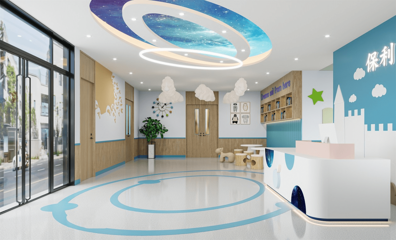 西安公装公司,幼儿园装修,幼儿园室内设计,幼儿园装修设计