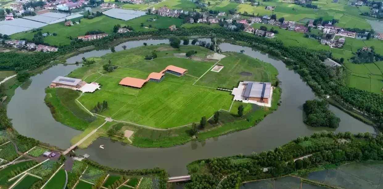 图:湖南常德市澧县城头山古城遗址台湾著名犹太裔历史学家郭静云认为