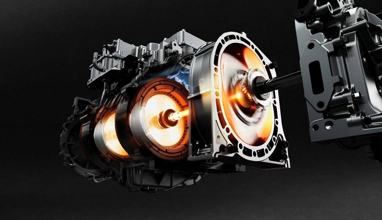 马自达三转子发动机图片