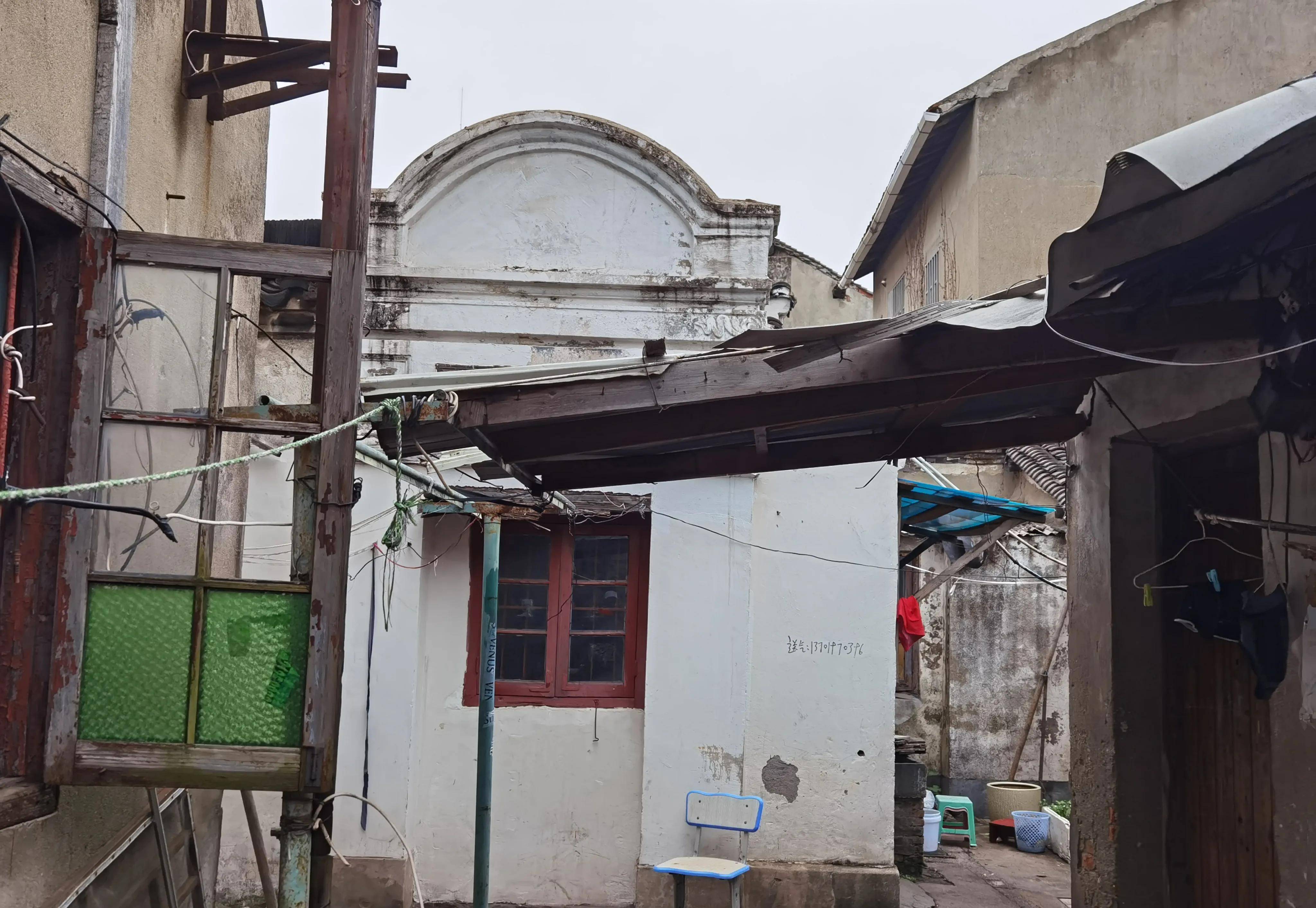 晨探高桥古镇树德堂,王新街上的保护民居,界浜路上