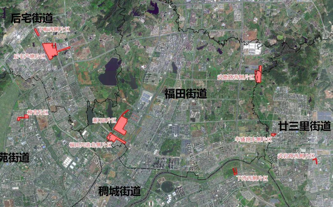 义乌市2023年度土地征收成片开发方案公示_片区_公路_大道