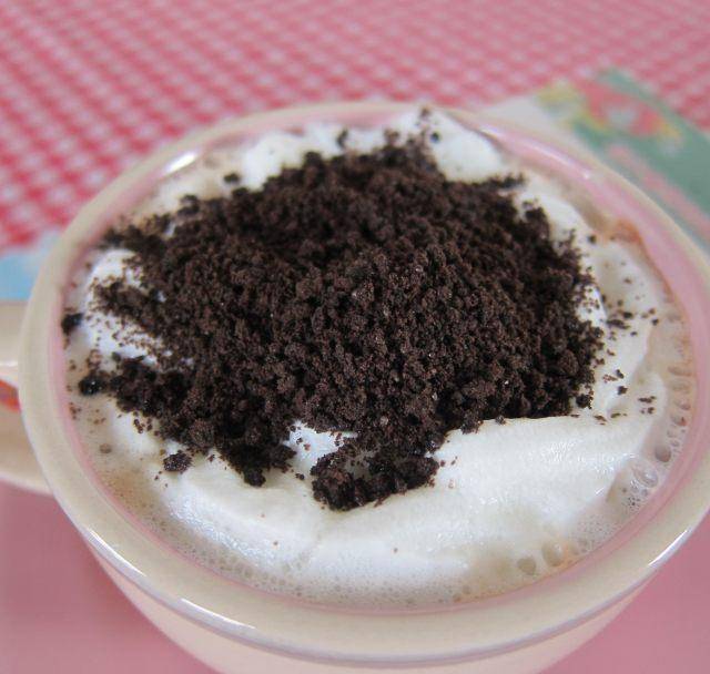 盆栽奶茶,当奶茶遇到巧克力,寒冷的冬夜都能暖起来!_奥利奥_种植_饼干