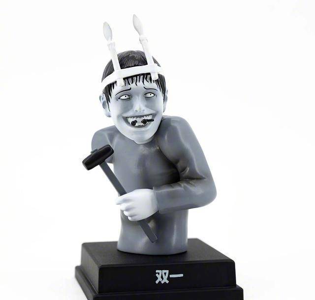 伊藤润二漫画形象手办,这才是真正的"阴间手办",买了会做噩梦_效果