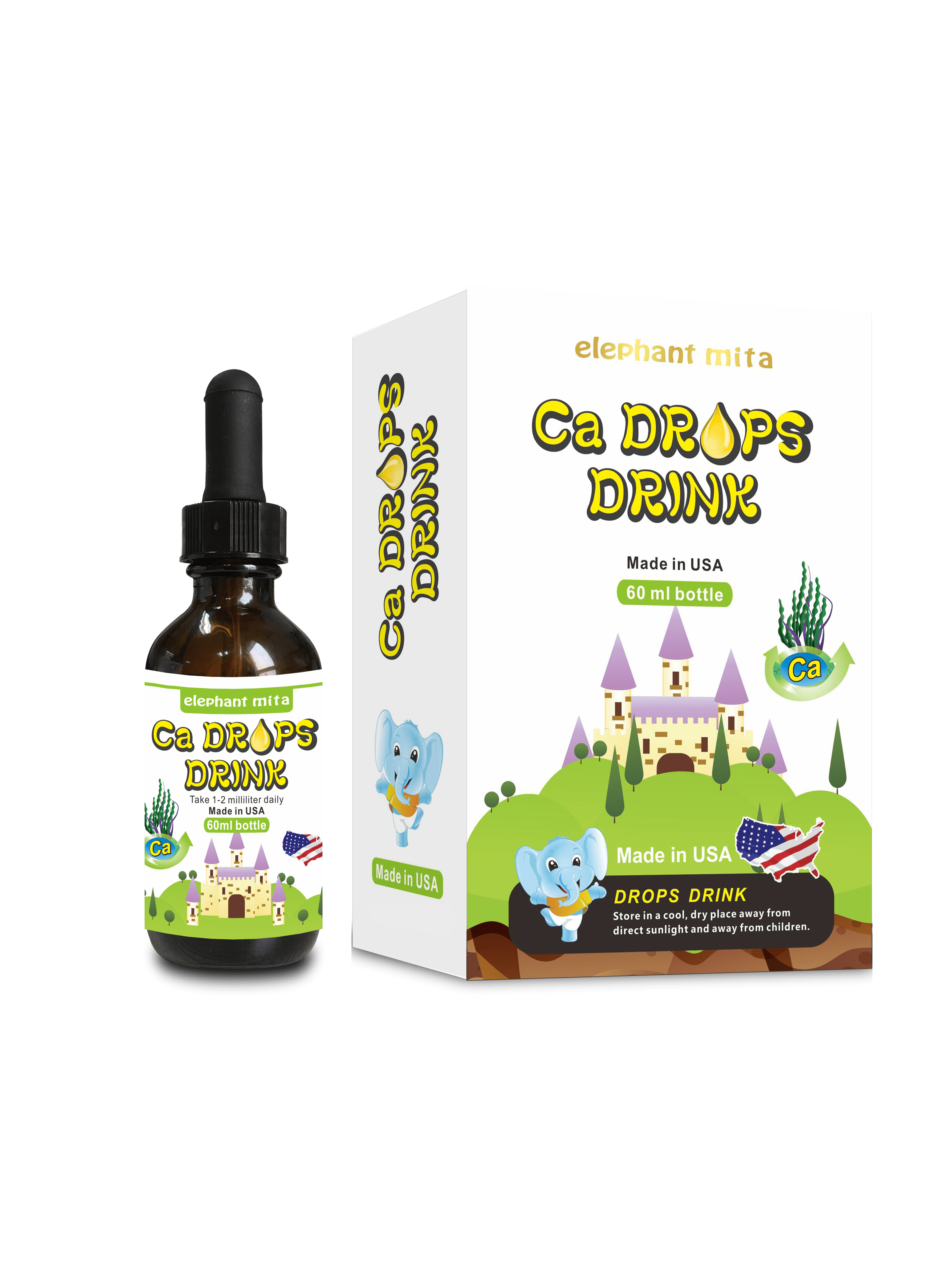 春季补钙正当时|小象米塔钙饮品,为儿童健康成长加油助力!