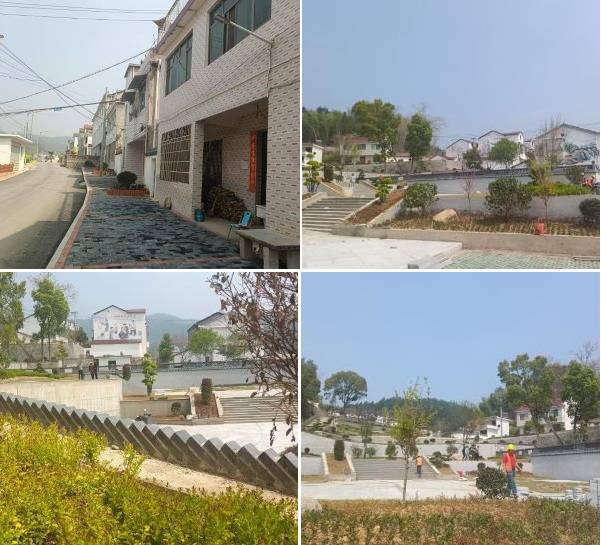 如今的英山县南河镇更新村乡村美景令人目不暇接,文化书屋,休闲广场