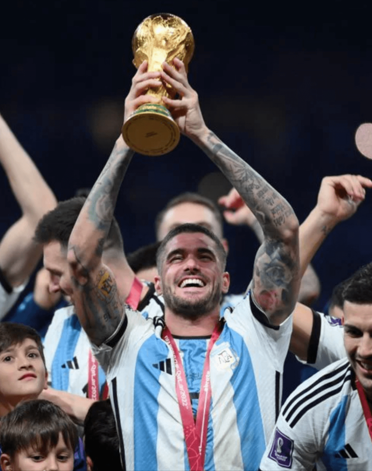 2022年卡塔尔世界杯冠军阿根廷之德保罗