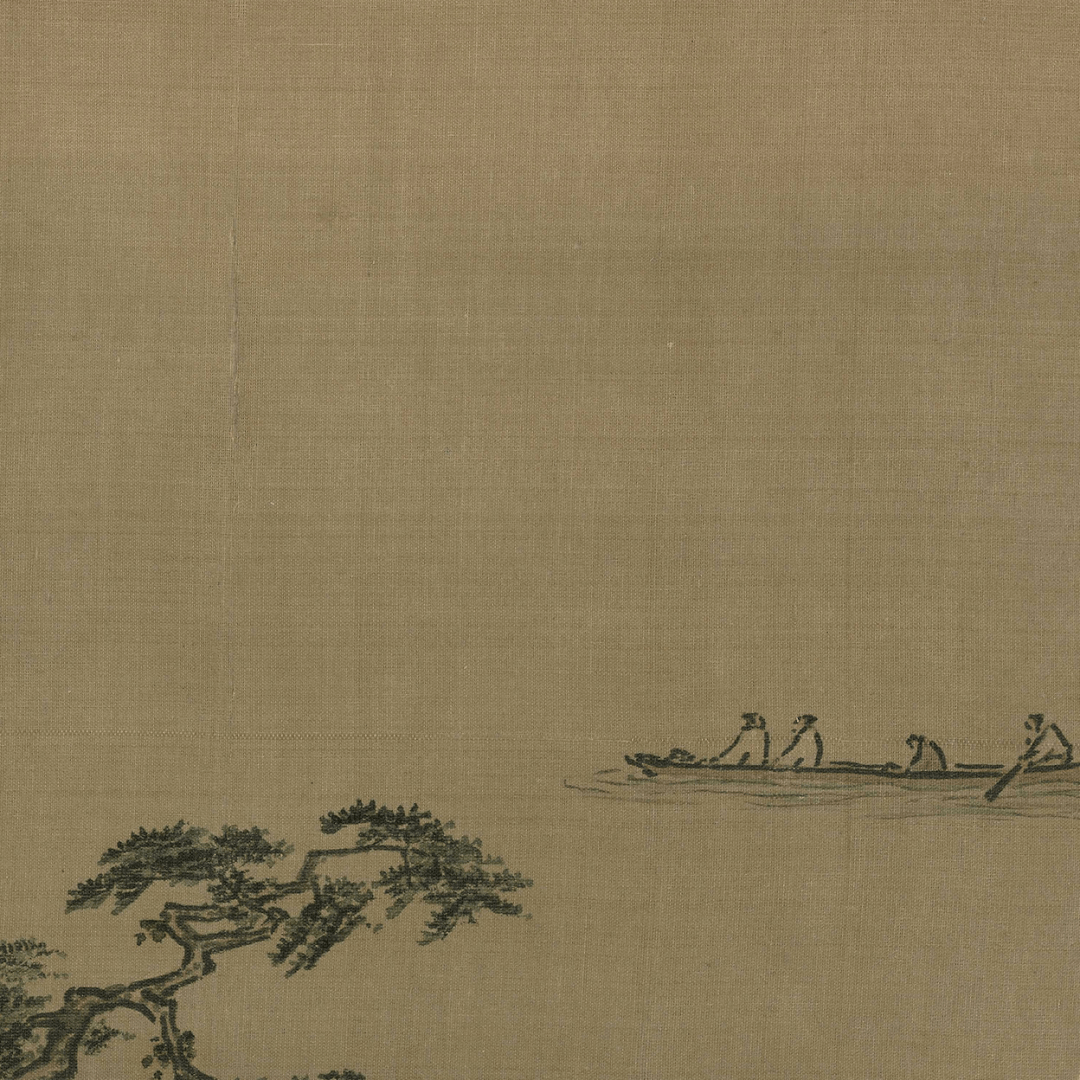 夏圭:宋四家中的留白高手_cm_绢本_墨笔