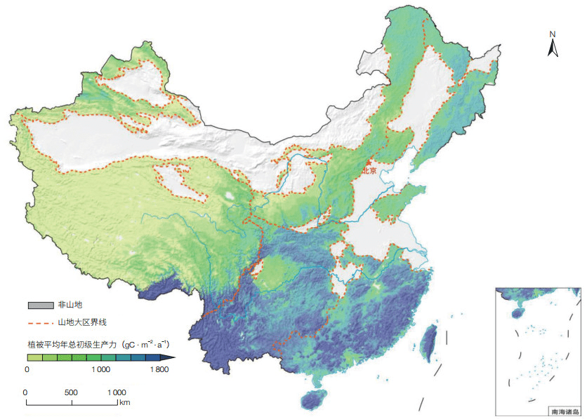 中国地图山地图片