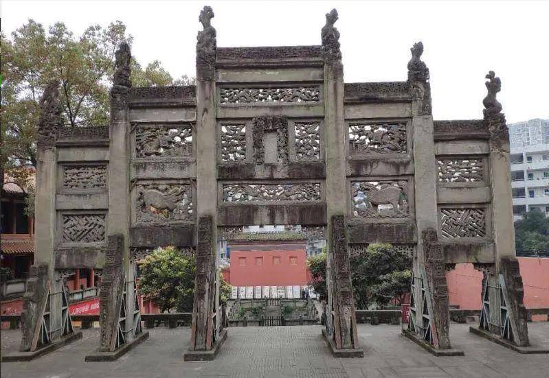 渠县文庙04忘忧渠县渠县山水相依,风光秀美.