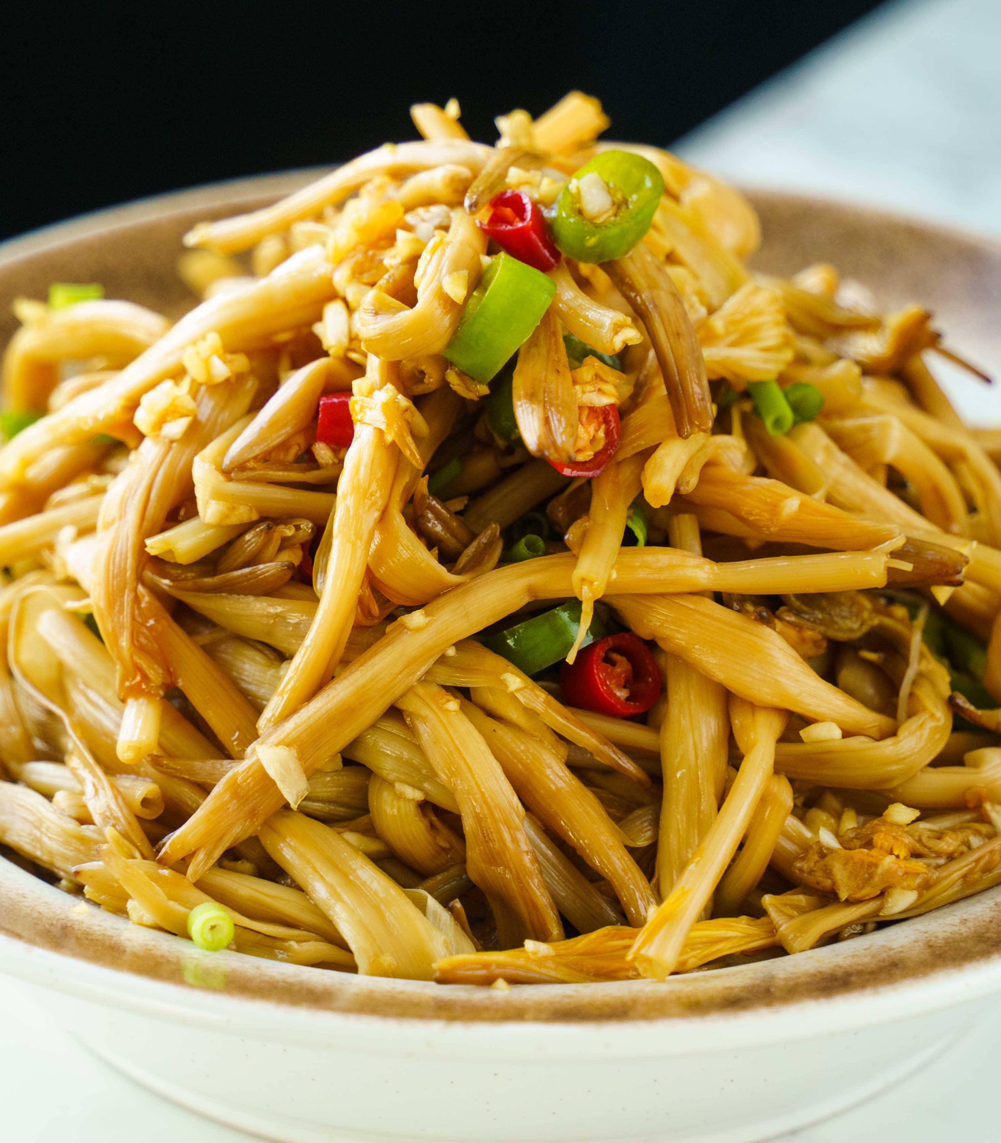 "凉拌黄花菜"怎么拌的?开胃下饭清脆爽口,超低脂肪_口感_功效_酱汁