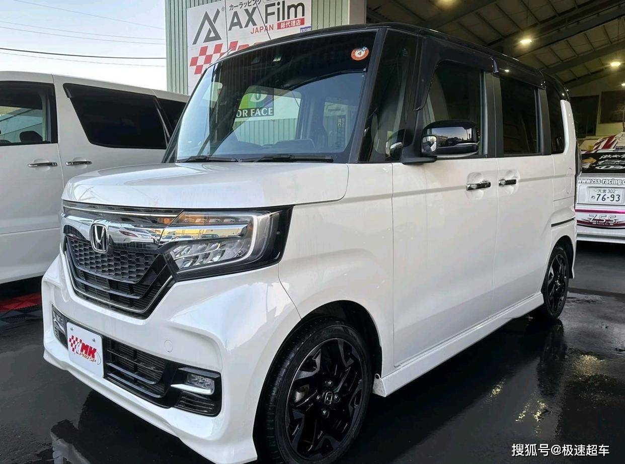 大空间"方盒子"造型 双色车身,新版本田n-box实拍,接替北斗星