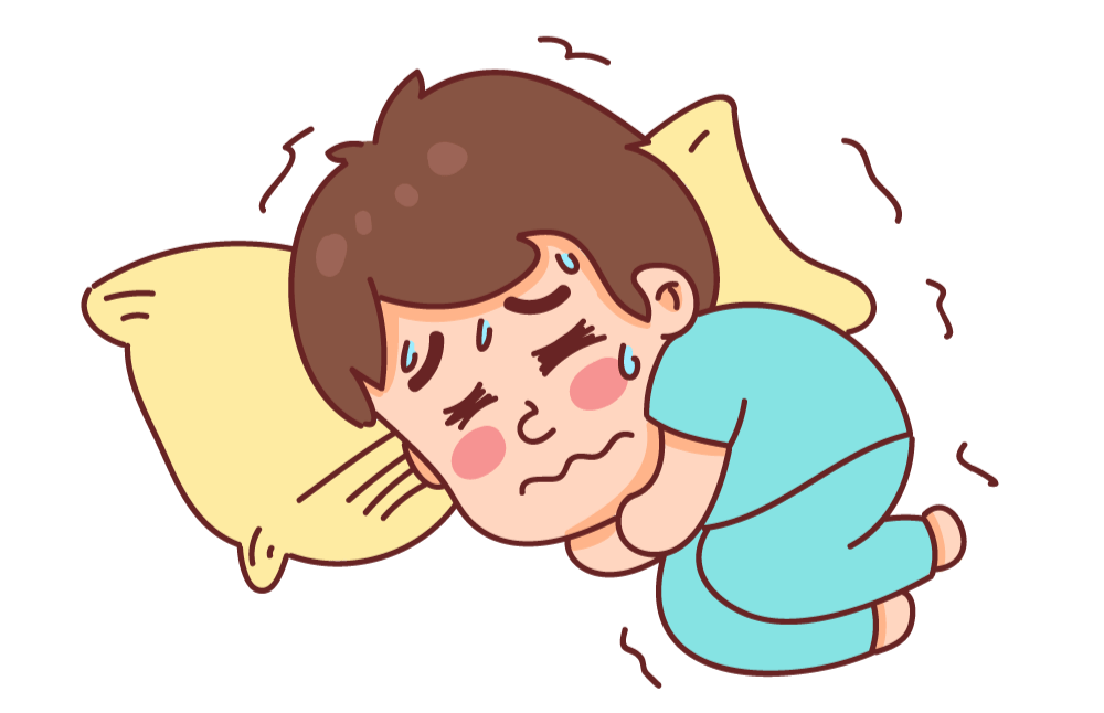 睡眠不足漫画图片