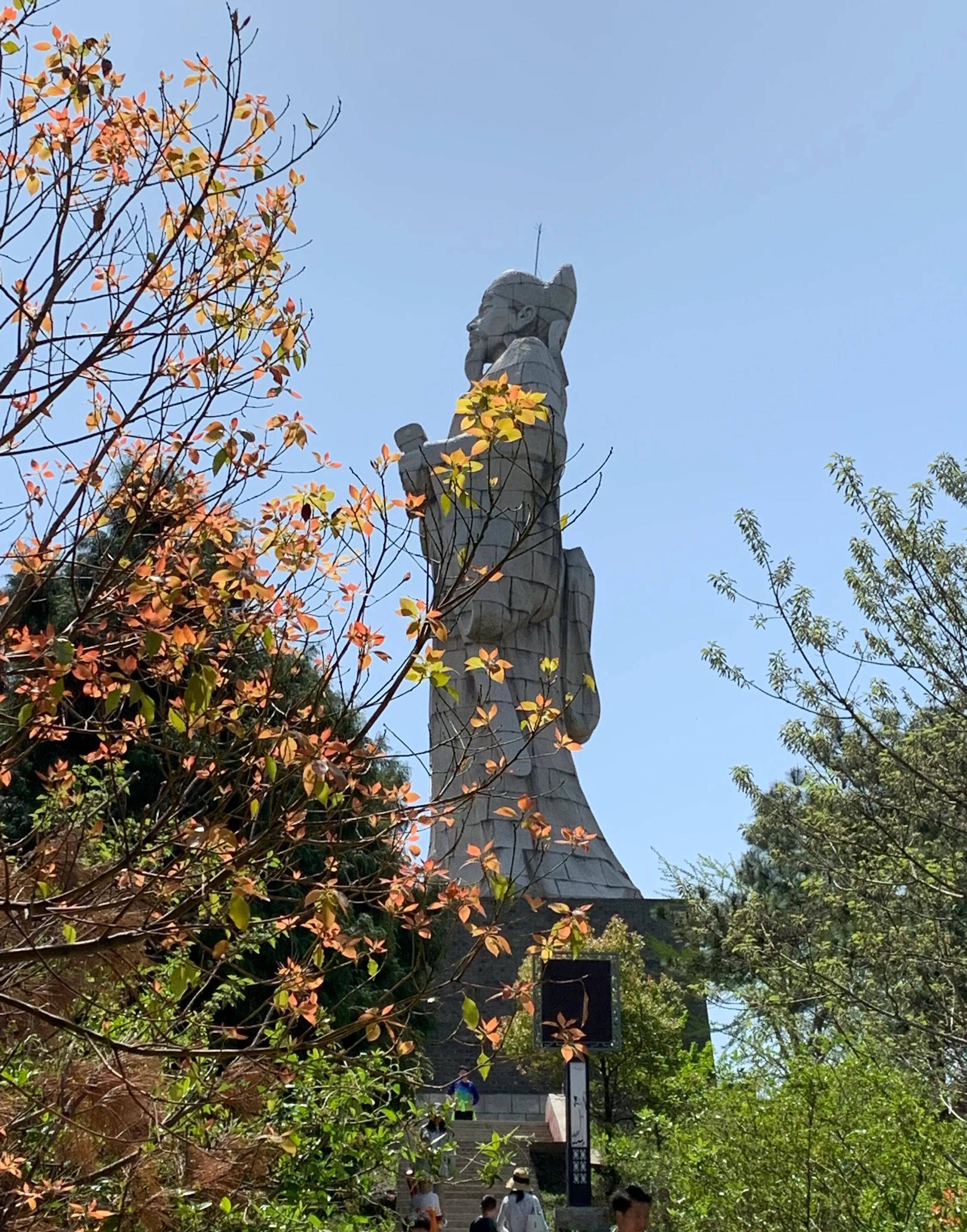 说走就走-武汉自驾白兆山李白文化景区_主要景点_停车场_晴天