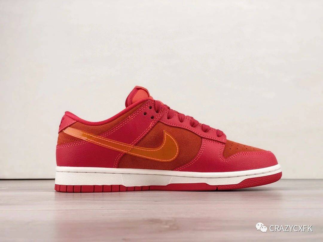 亚特兰大城市限定 nike dunk low atl 耐克低帮运动板鞋f_红色_swoosh