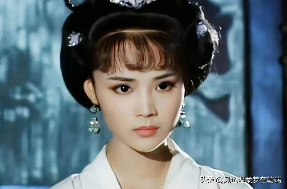 不得不说上官婉儿真的是一位美人胚子了,尤其是女演员茹萍扮演的,她