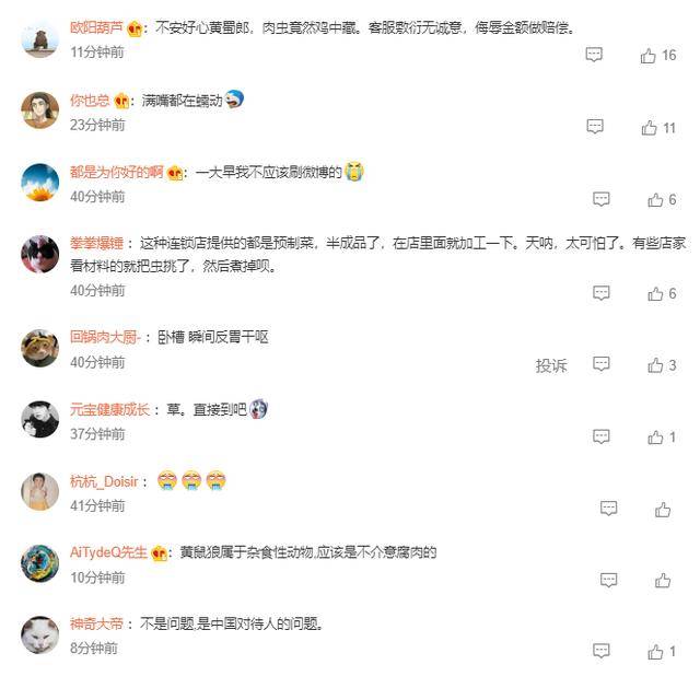 女子称吃黄焖排骨发现满嘴是蛆，网友：恶心到我了！（黄焖排骨上火吗）