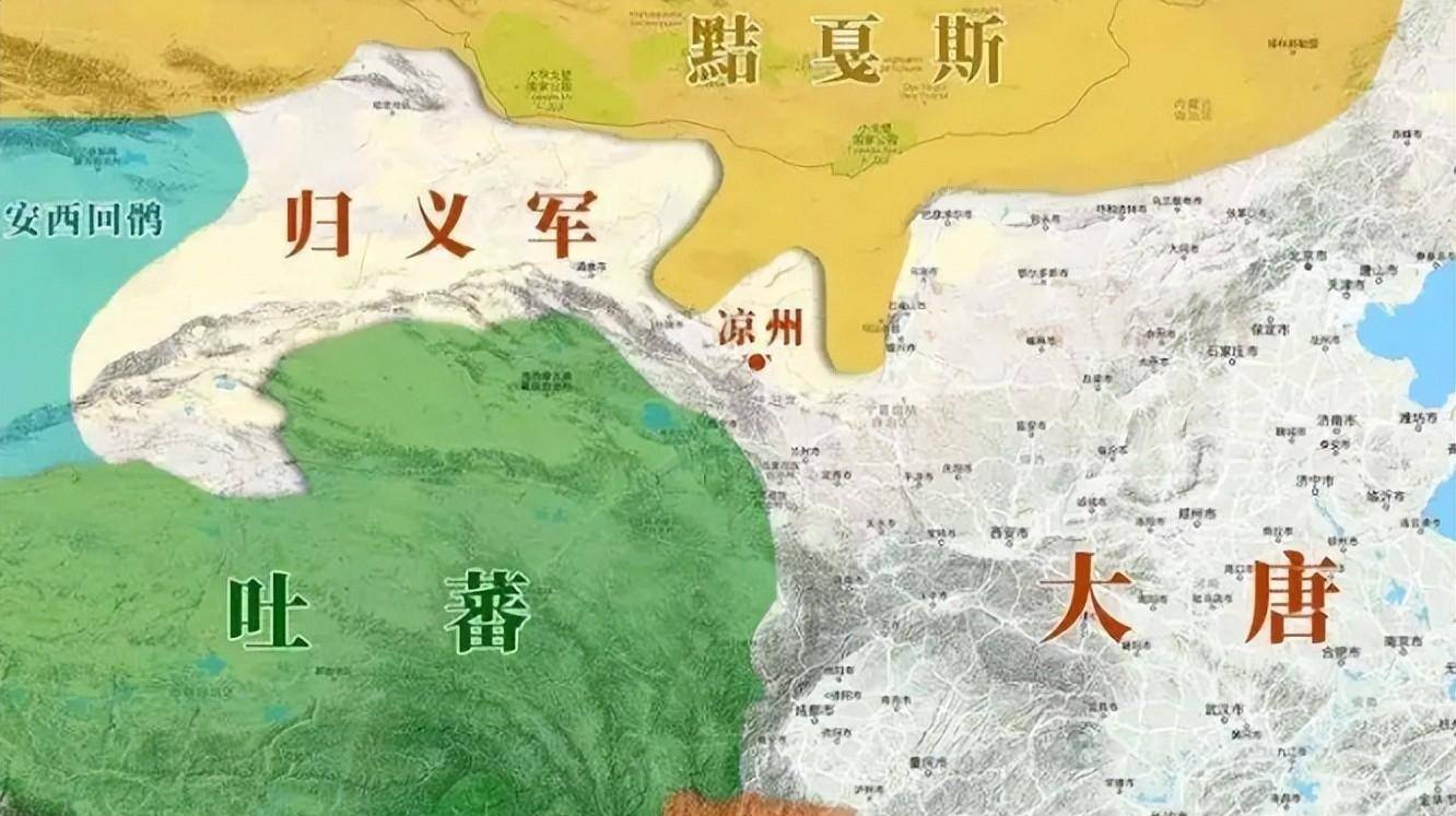 殆尽,归义军由此收复了整个河陇地区,时人对此赞叹道,"赖得将军开旧路