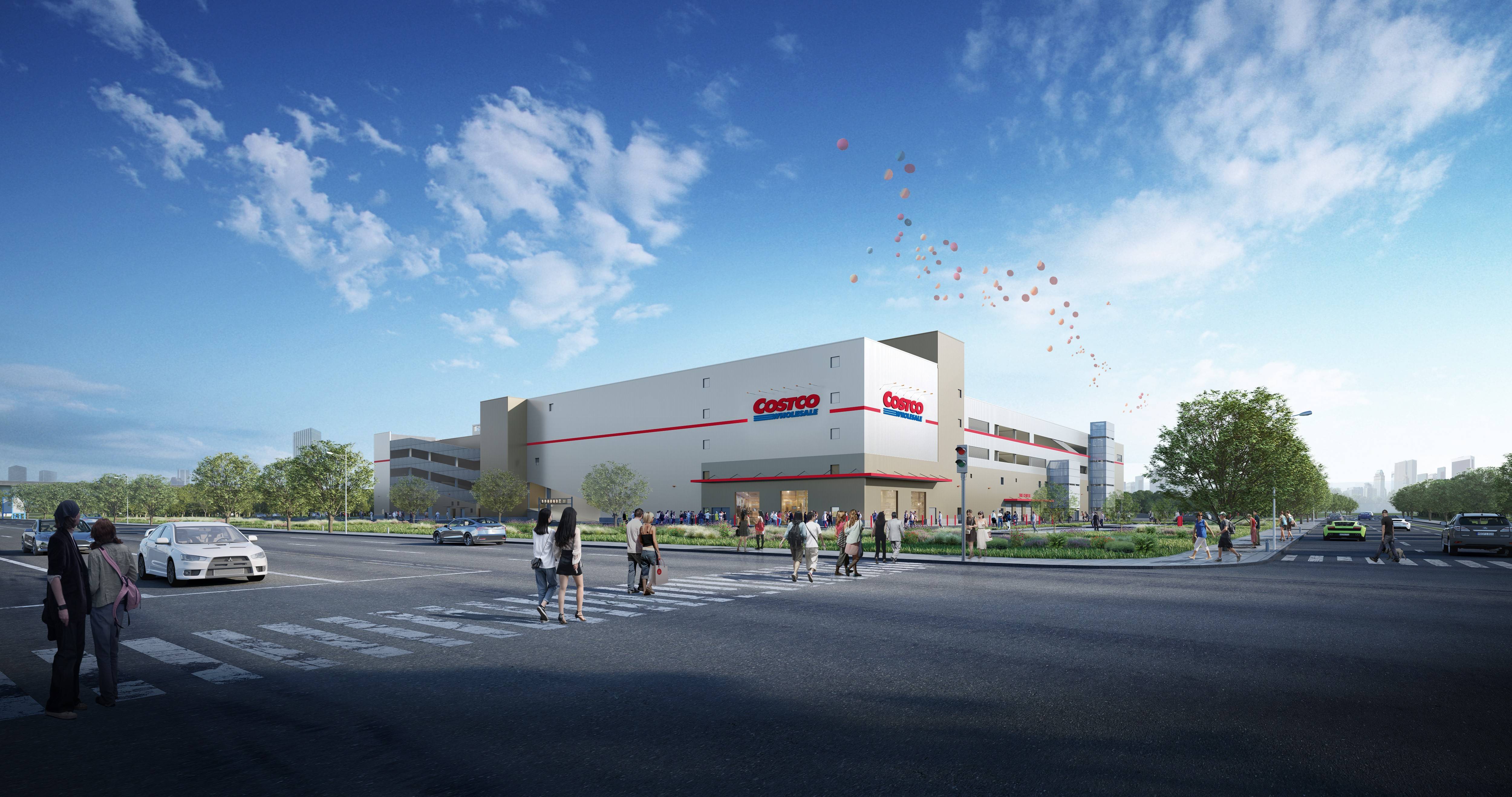 宁波开市客效果图浙江首店亮相宁波,打造畅购全球的高品质消费新场景