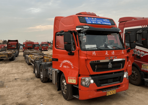 青岛港集装箱车队上海港集卡车队成立7周年更名(鸿飞镖局)